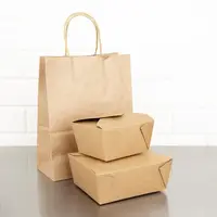 Boîtes alimentaires en carton recyclables | 112 mm | (300 pièces)