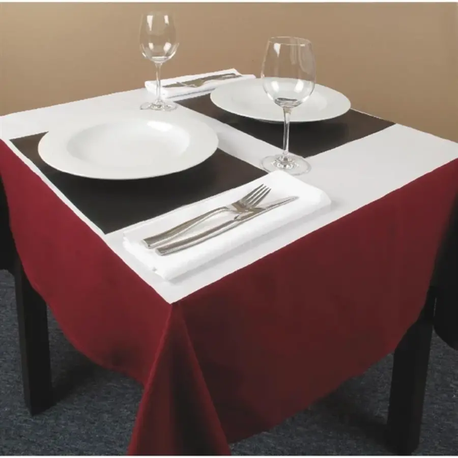 Nappe en papier blanc brillant | (400 pièces)