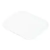 HorecaTraders Couvercle pour petits récipients en aluminium | 12,5x10cm | (1000 pièces)