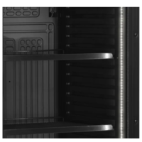 Bottle cooler 60 Hz stainless steel -2 to +10 °C 595 x 640 x 1840 mm