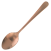 Amefa Blush medium teaspoon copper | Stainless steel | ( 12 pieces )