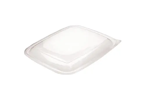  HorecaTraders Lids for medium rectangular food containers | 900ml | (300 pieces) 