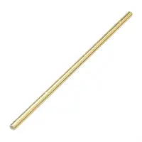 biologisch abbaubare Papierstrohhalme gold | (250 Stück)