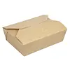 HorecaTraders Colpac recyclable kraft microwave safe food boxes | 1950ml | (200 pieces)