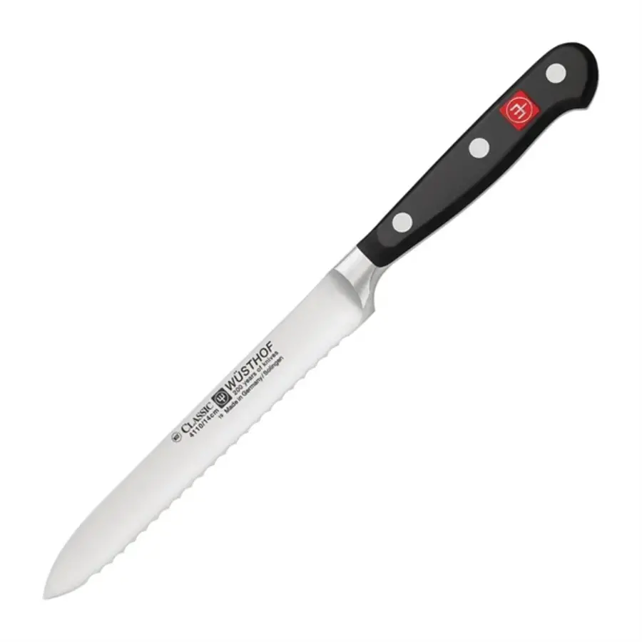 Wüsthof | Klassisches Allzweckmesser mit Wellenschliff | 12,7 cm