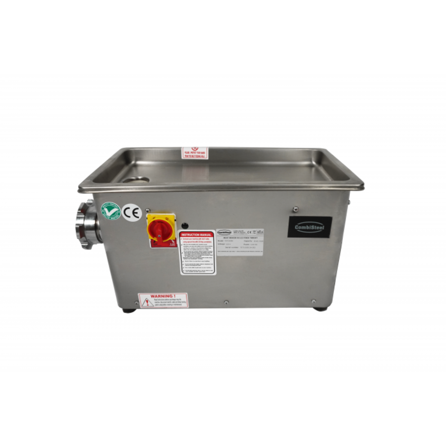 Combisteel Fleischwolf - 90KG/H 230V - MIT FESTEM KOPF