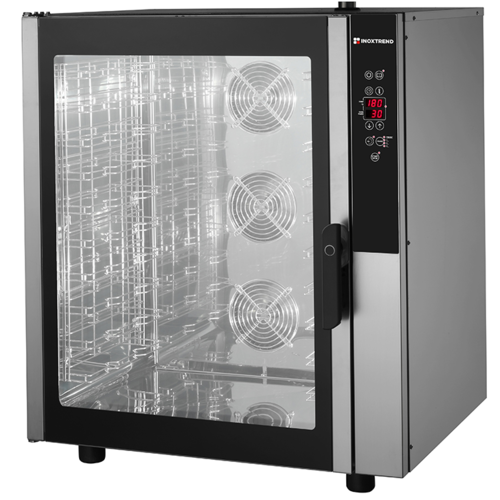  HorecaTraders Inoxtrend hot air oven | 10x GN 1/1 or 600x400mm 