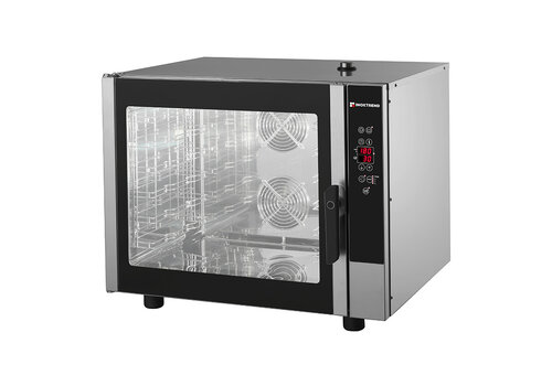  HorecaTraders Convection oven Digital 6x GN 1/1 or 600x400mm 400V / 7.9kW 