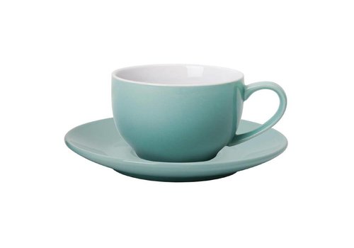  HorecaTraders Turquoise Coffee Cup 23 cl (12 pieces) 