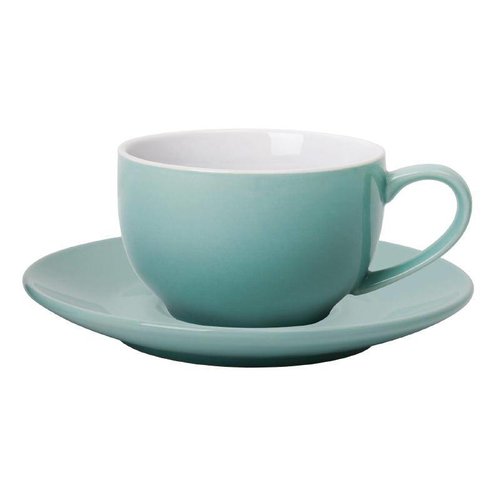  HorecaTraders Turquoise Coffee Cup 23 cl (12 pieces) 