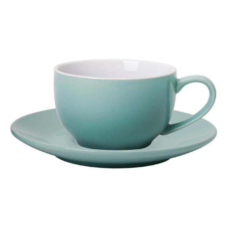 Türkise Kaffeetasse 23 cl (12 Stück)