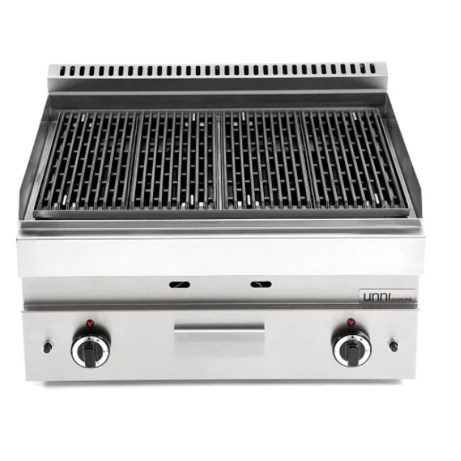 Gril en pierre de lave 700 x 650 x H300 mm GAZ