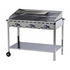Hendi Barbecue à gaz professionnel | 3 brûleurs