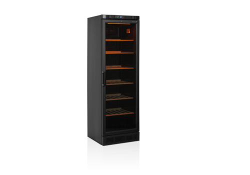  HorecaTraders Vitrine à vin réfrigérée | mod. Sommelier 400 