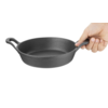 HorecaTraders Olympia cast iron skillet pan 180(Ø)mm