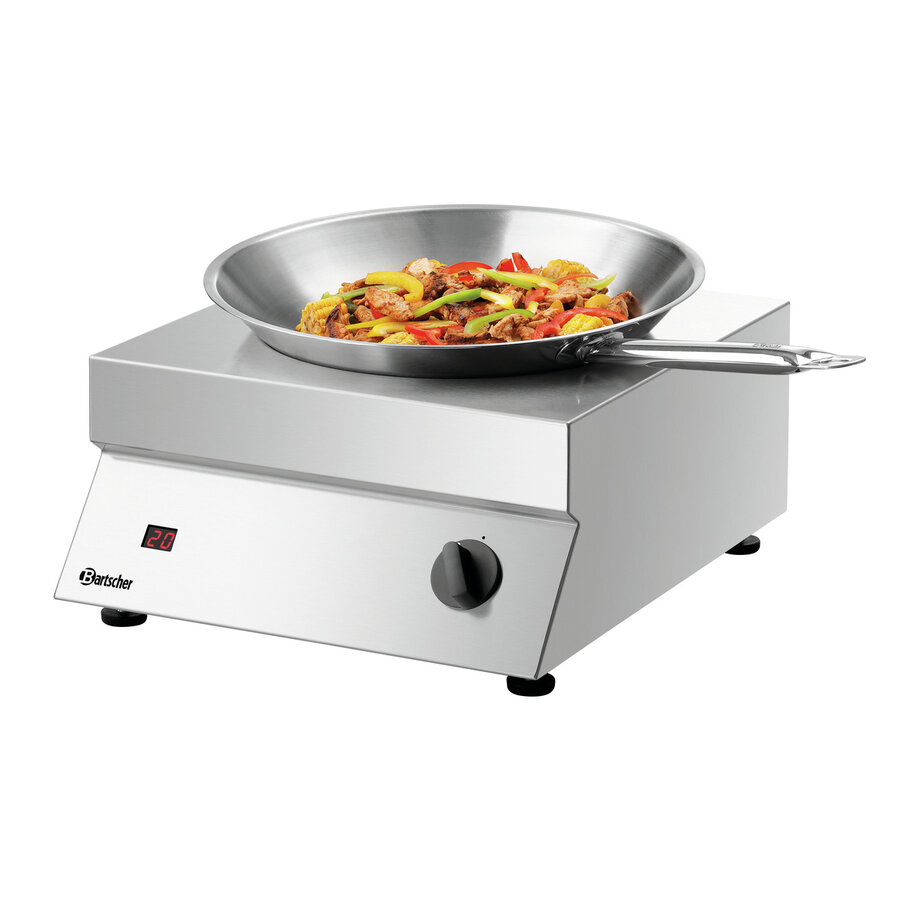 Wok à induction 7000 watts 400 volts 50/60 Hz