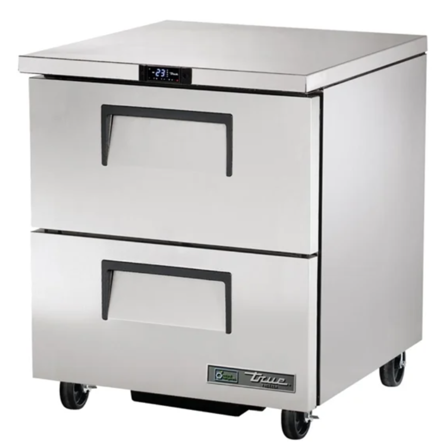 True Gefrierschrank mit 2 Schubladen TUC-27F-D-2-HC