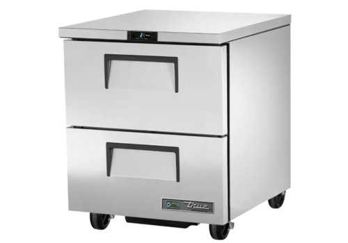 True True refrigerator with 2 drawers tuc-27d-2-hc 