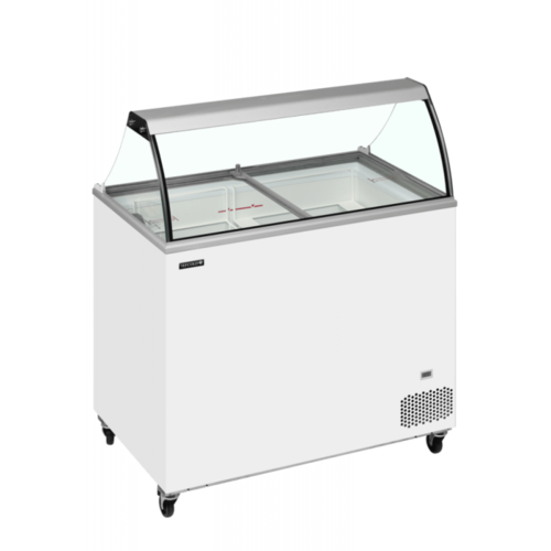  HorecaTraders Eisportionierer-Gefrierschrank | 1010 x 630 x 1250 (h) mm 