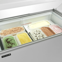Ice cream scoop freezer | 1010 x 630 x 1250(h) mm