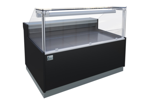  Mafirol Vitrine réfrigérée noire VAD1562B 162,2x111,4x121 cm 