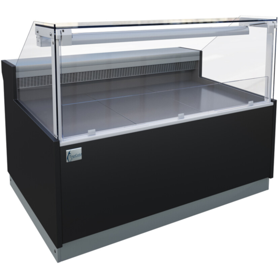 Kühlvitrine Schwarz VAD1562B 162,2x111,4x121 cm