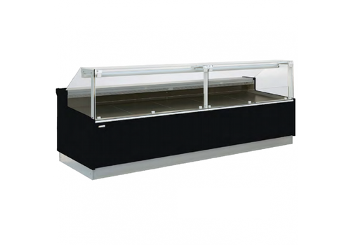  Mafirol Vitrine réfrigérée noire VAD1875B 193,5x111,4x121 cm 