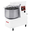 HorecaTraders Pétrin à spirale 53 litres, 2 vitesses, minuterie, sur roulettes