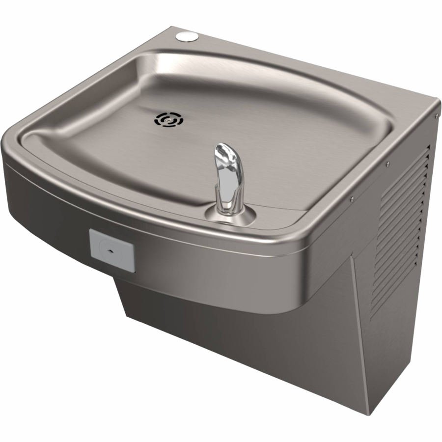 Fontaine à eau en acier inoxydable avec refroidissement 47 x 7,1 x 52,7 cm