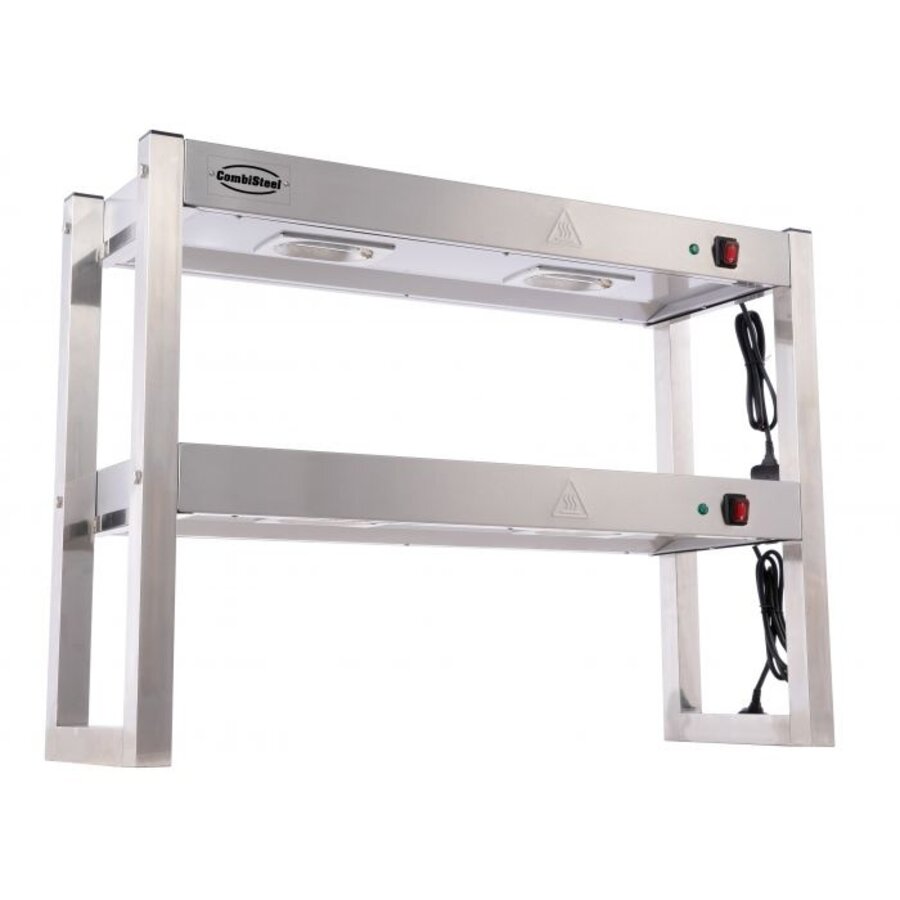 Edelstahl-Wärmebrücke für 2-Ebenen-Auslieferung 900 x 300 x 650 mm