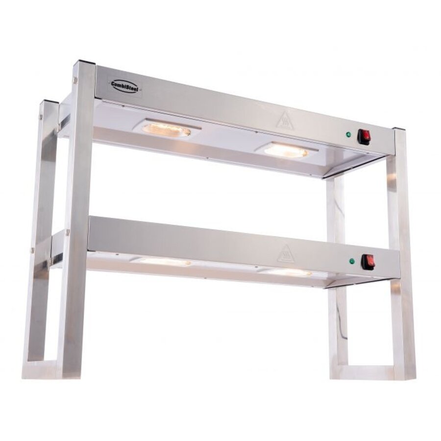 Edelstahl-Wärmebrücke für 2-Ebenen-Auslieferung 900 x 300 x 650 mm