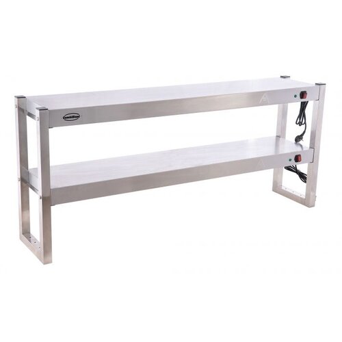  Combisteel Pont thermique en acier inoxydable pour livraison à 2 niveaux 1500 x 300 x 650 mm 