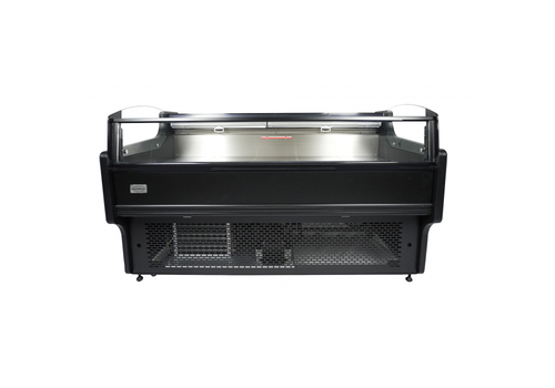  Combisteel Refrigerated counter Self Service Black 1955x940x870mm 