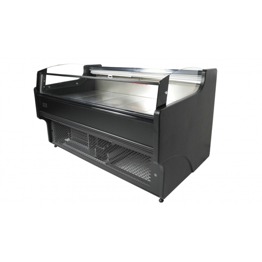 Comptoir réfrigéré Self Service Noir 1955x940x870mm
