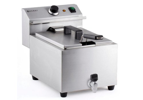  Hendi Friteuse met kraan MasterCook 8 Liter 