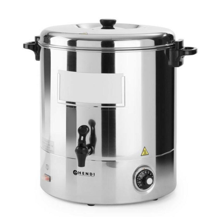 Bouilloire pour boissons chaudes 30 litres en acier inoxydable
