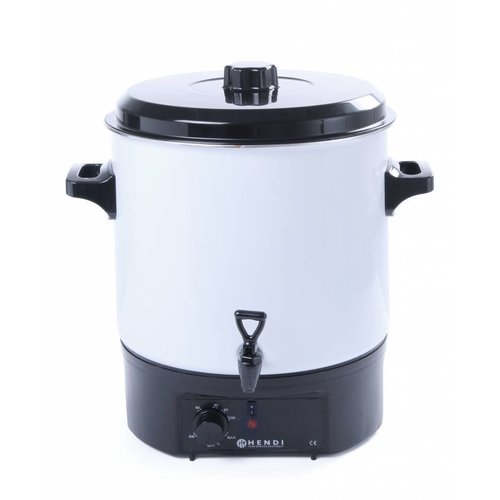  Hendi Distributeur de boissons chaudes blanc 27 litres 