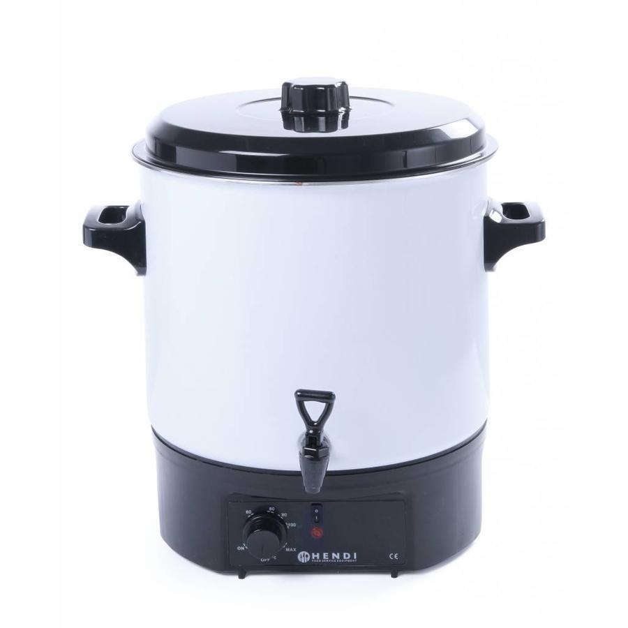 Distributeur de boissons chaudes blanc 27 litres