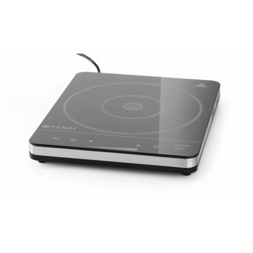  Hendi Plaque à induction | 2000 watts 