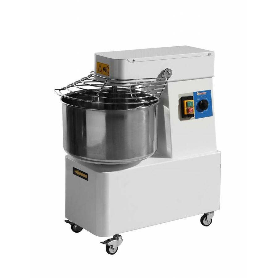 Pétrin à spirale avec cuve fixe 32 litres