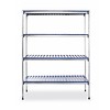 Hendi Étagère de rangement Étagères en aluminium