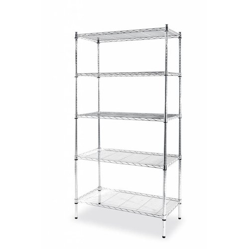  Hendi Storage rack chrome plated | 910x455x(h)1830 mm 