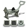 HorecaTraders Coupe-frites et coupe-frites en acier inoxydable