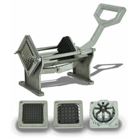 French fries cutter and French fries cutter of stainless steel