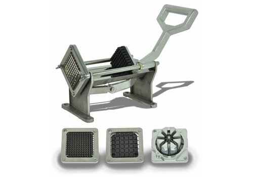  HorecaTraders French fries cutter and French fries cutter of stainless steel 