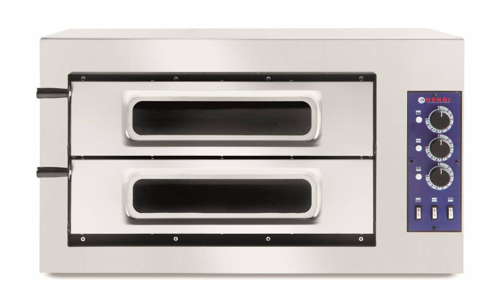 Double deck pizza oven 3000W - HENDI Tools for Chefs