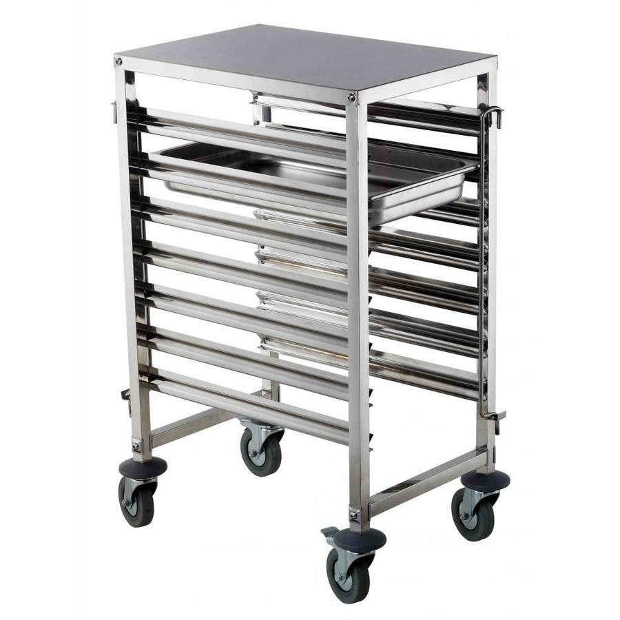 Shelf trolley 7 x GN 1/1 | 53 x 32.5 cm