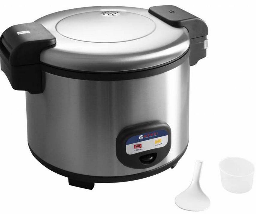 Buy Stainless steel rice steamer 1950 Watt 12 liters online HorecaTraders