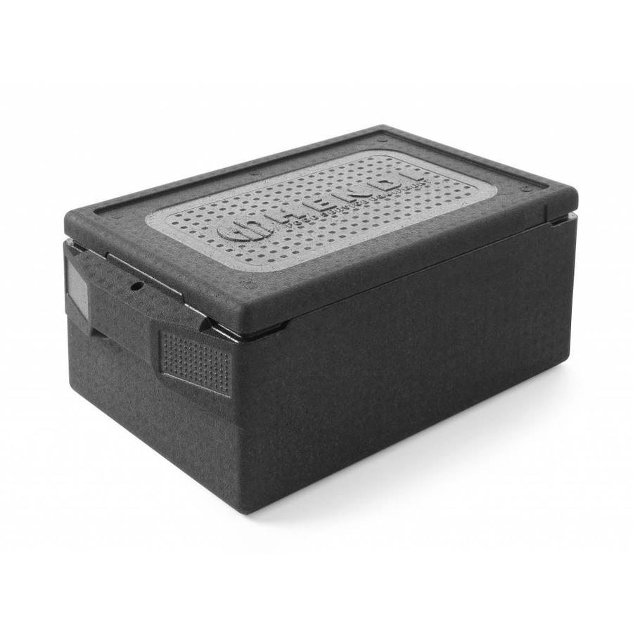 Boîte isotherme 1/1 GN Noir | 39 litres