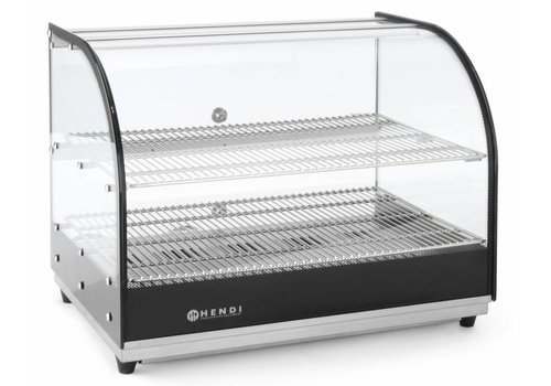  Hendi Vitrine chauffante | 2 grilles 